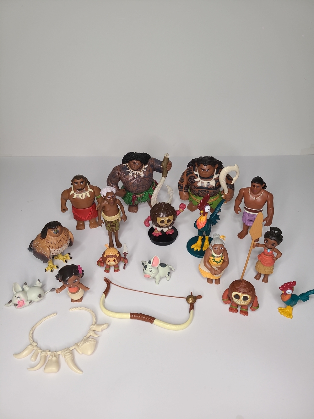 Disney Moana Figures Lot